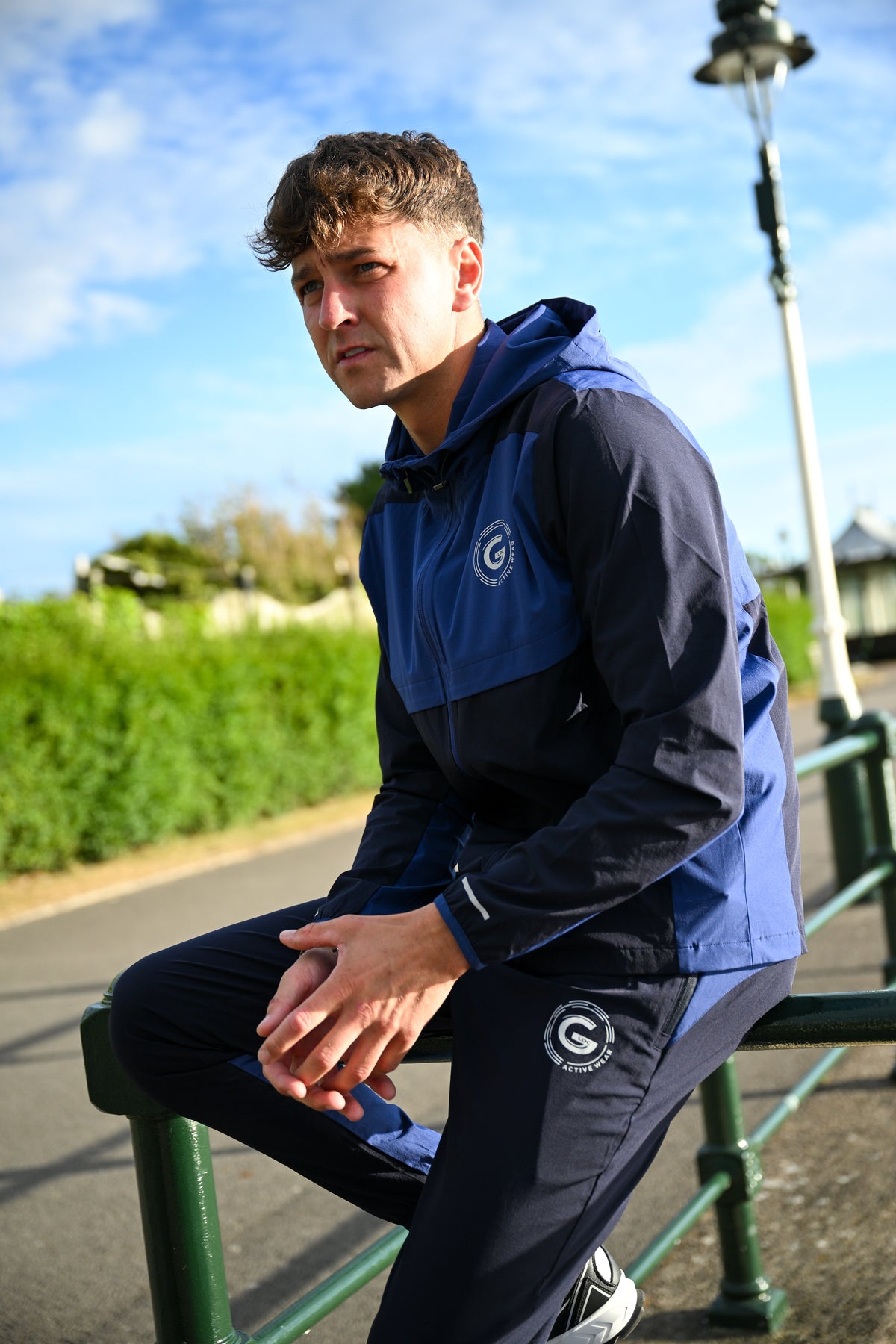 G LOC Velocity Blue/Navy Blue Tracksuit