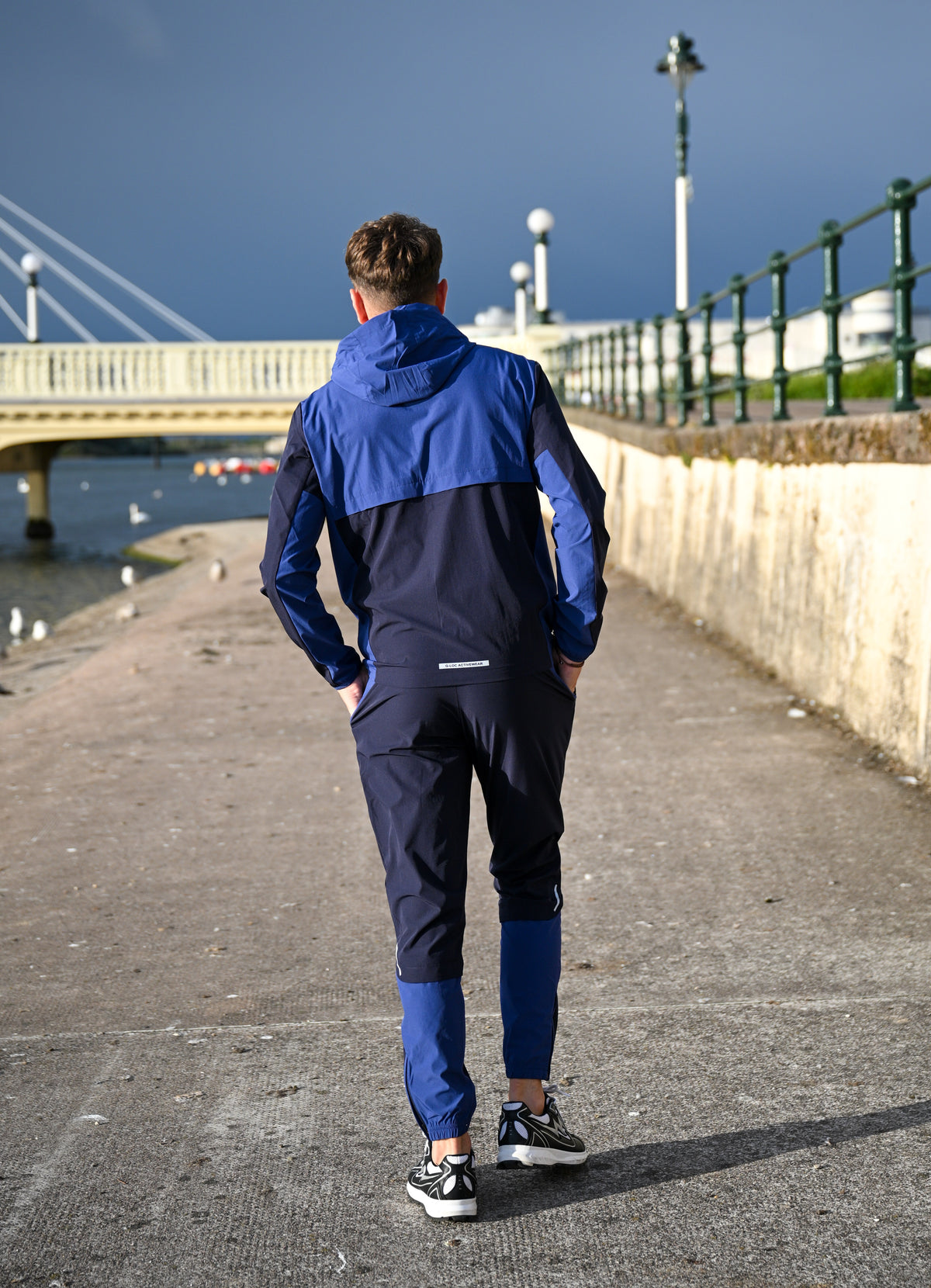 G LOC Velocity Blue/Navy Blue Tracksuit