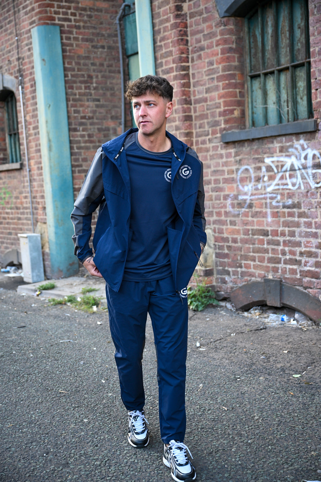 G LOC ActiveGear Three‑Piece Set (Blue/Grey Edition)