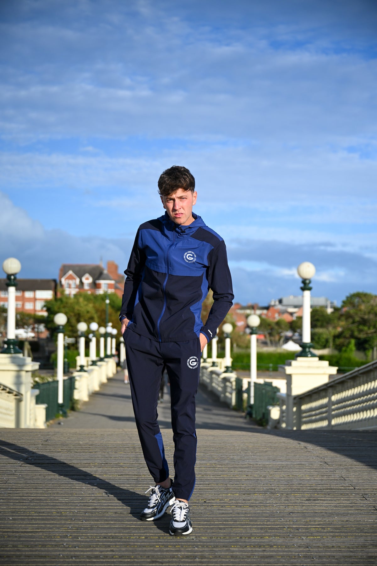 G LOC Velocity Blue/Navy Blue Tracksuit