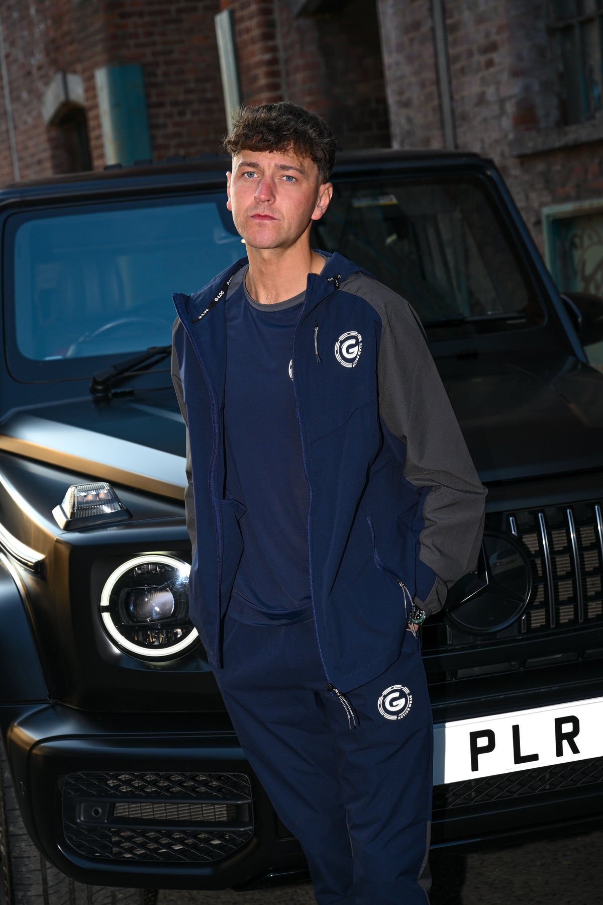 G LOC ActiveGear Three‑Piece Set (Blue/Grey Edition)