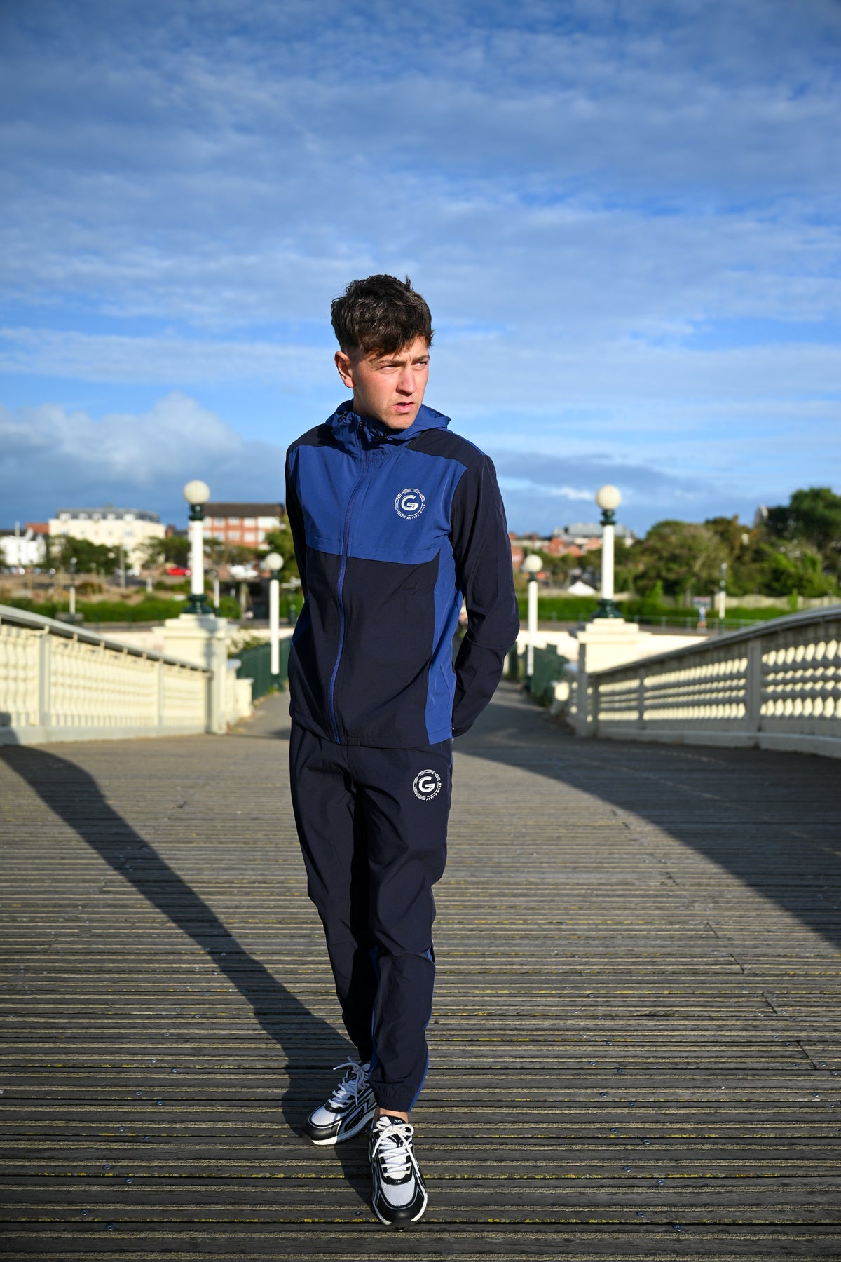 G LOC Velocity Blue/Navy Blue Tracksuit